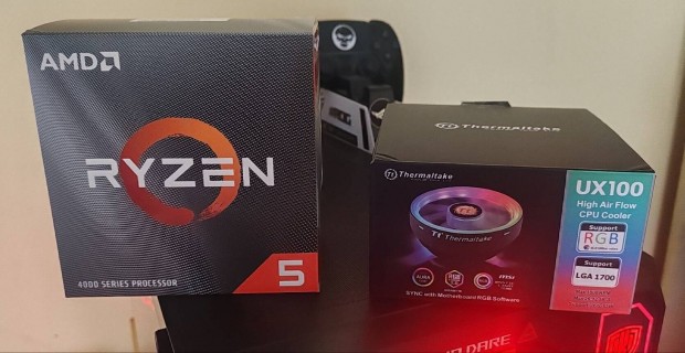 AMD Ryzen 5 4500 (garancis)+Thermaltake ux100 ht