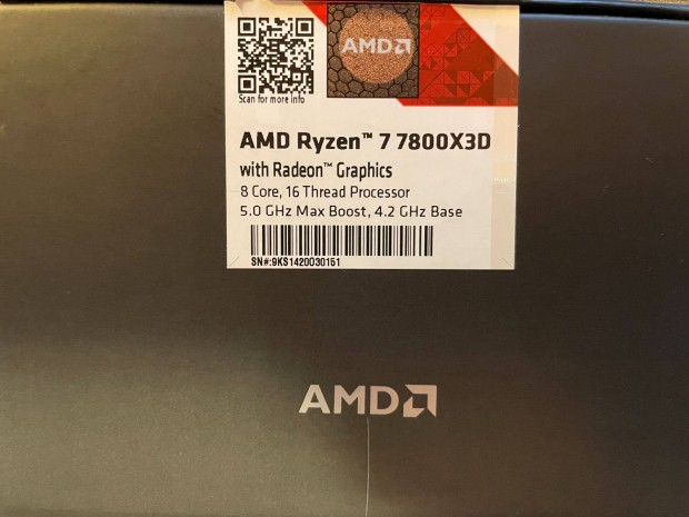 AMD Ryzen 7 - 7800X3D