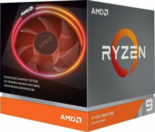 AMD Ryzen 9 3900X 12-Core 3.8GHz AM4 Box eladó!