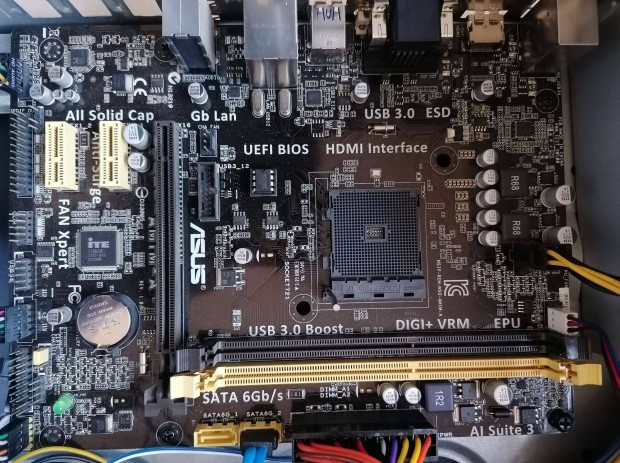 AMD am1 Asus am1m-a alaplap DDR3 HDMI USB3