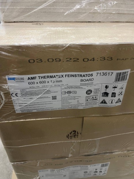 AMF Feinstratos Board 600x600x15 mm