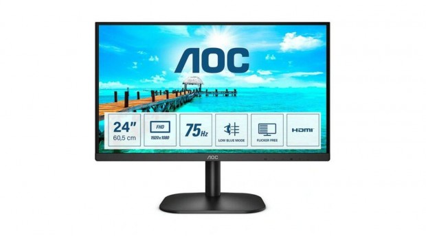 AOC 23,8" 24B2Xhm2 VA LED monitor (j)