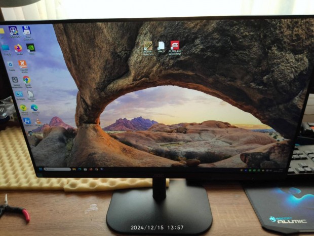 AOC 24B2W 24" IPS monitor 75HZ!