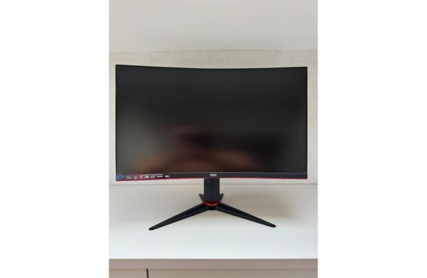 AOC 27" Ívelt Gamer Monitor