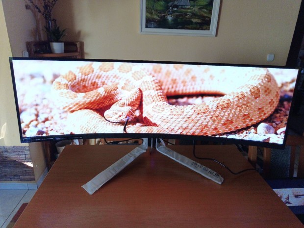 AOC Agon Pro PD49 OLED monitor - j, dobozos, ron alul!