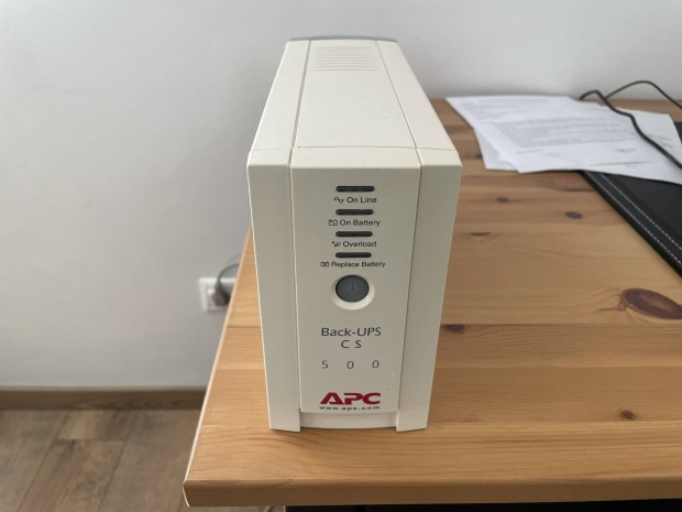 APC Back UPS CS 500 sznetmentes eszkz