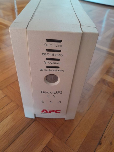 APC Back-UPS CS 650 sznetmentes tpegysg