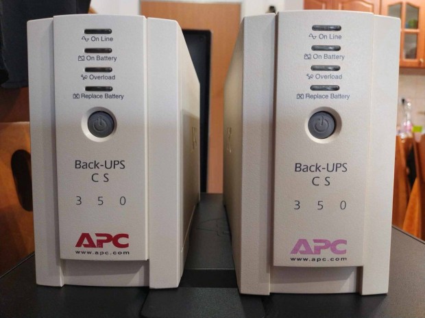 APC Back Ups CS 350 sznetmentes tpegysg j Akkukkal!!!