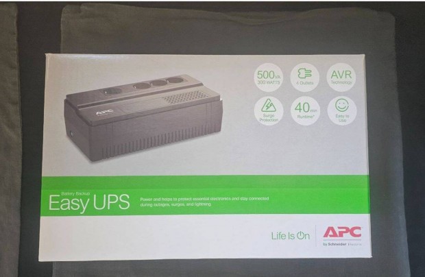 APC Easy UPS BV 500VA (Schuko) - Sznetmentes tpegysg