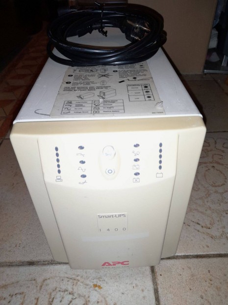 APC Smart-UPS 1400 (SU1400INET) szinuszos sznetmentes tpegysg