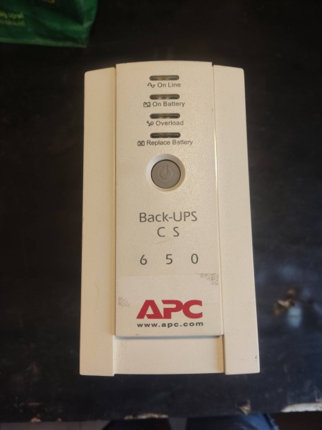 APC back-UPS CS 650 sznetmentes tpegysg 