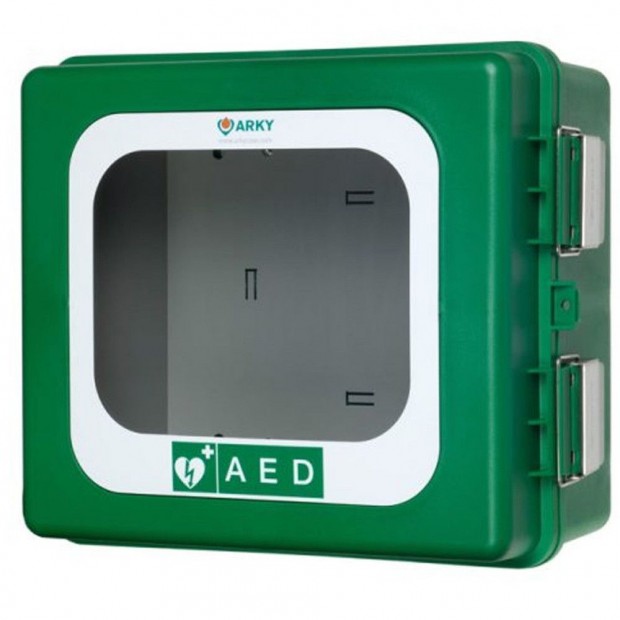 ARKY-ZLD defibrilltor fali kabin - kltri - riasztval