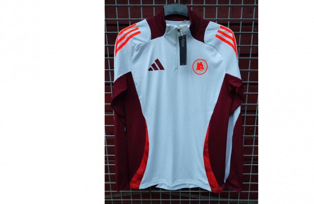 AS Roma eredeti adidas cipzras nyak fels (M)