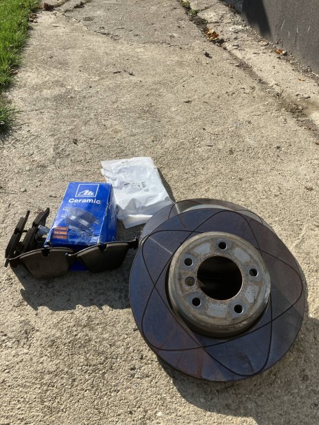 ATE power disc féktárcsa+ATE ceramic fékbetét