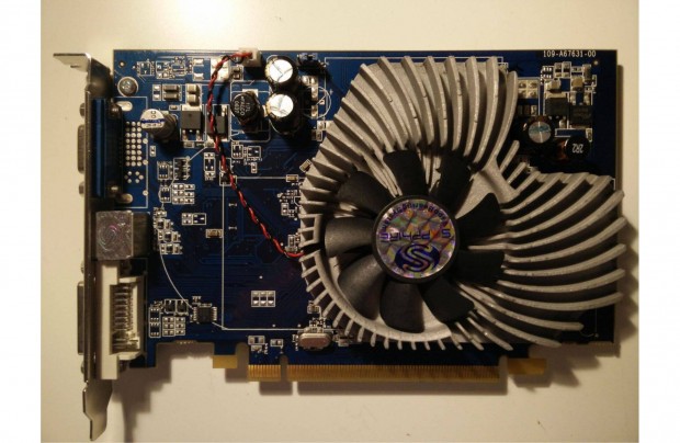 ATI Radeon x1550 256M PCI express retro videokrtya, hibs