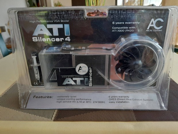 ATI Silencer 4 Retro Videokrtya ht