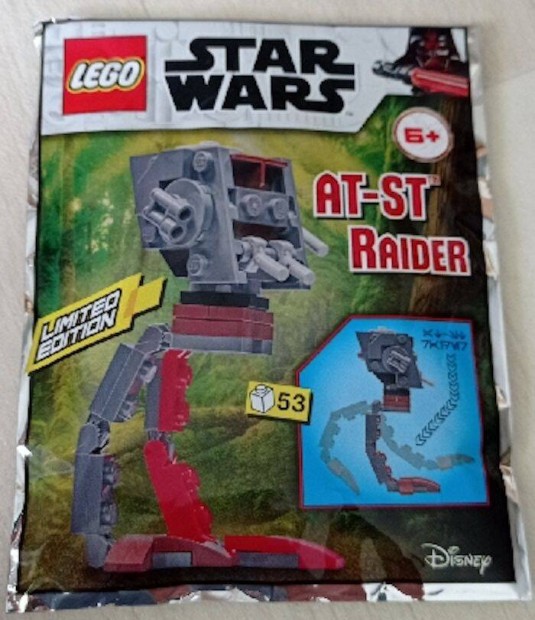 AT-ST Raider Eredeti LEGO bontatlan zacsks foil pack - Star Wars j