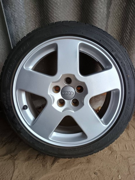 AUDI 7x16" ET31, R16 5x100x57 nyri gumival