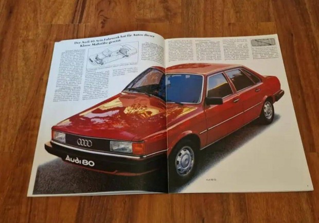 AUDI 80 B2 Prospektus 1981