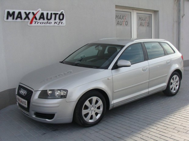 AUDI A3 1.6 FSI Ambition Tempomat+2 Zónás DIG.K...