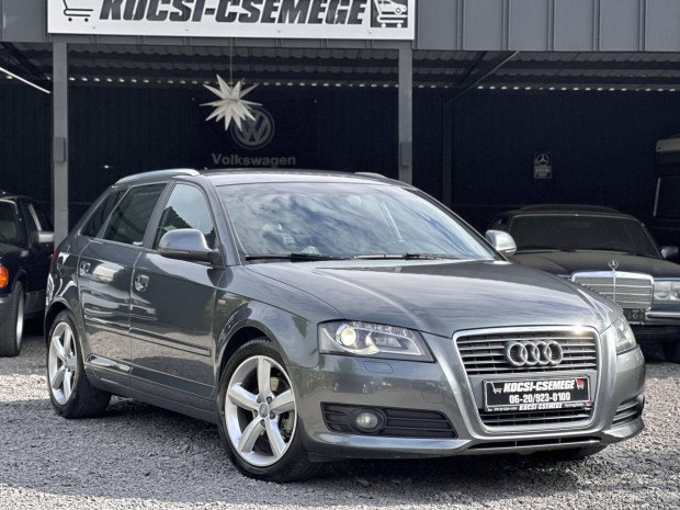 AUDI A3 2.0 TDI Ambition DPF S-Line Félbőr Bixe...