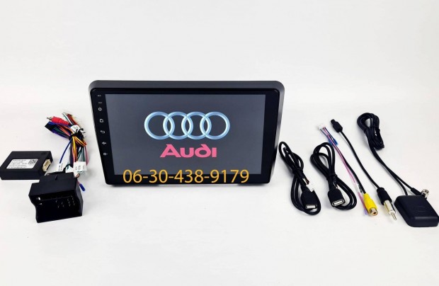 AUDI A3 Android autrdi fejegysg gyri helyre 1-6GB Carplay