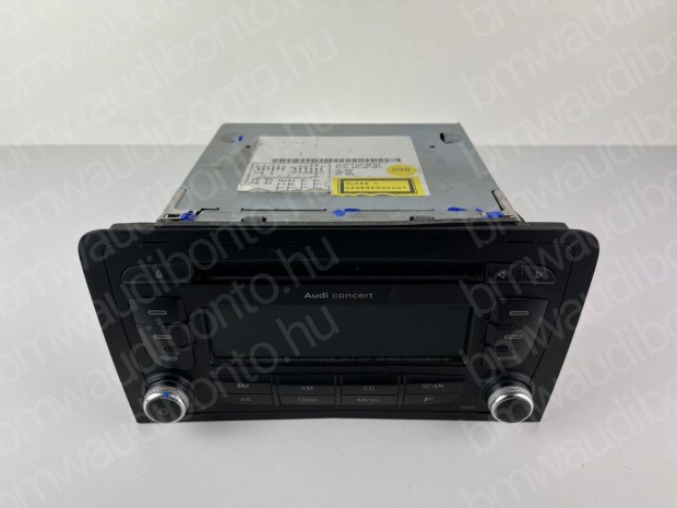 AUDI A3 Sportback (8PA) HiFi Audio hangvezérlő egység (Rádió / CD)
