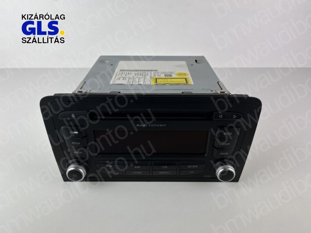 AUDI A3 Sportback (8PA) HiFi Audio hangvezérlő egység (Rádió / CD)