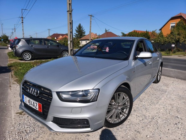 AUDI A4 1.8 TFSI EU6 S LINE Új Gumik Friss Műsz...