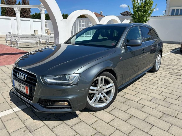 AUDI A4 Avant 2.0 TDI 3xS-LINE+Gyári ÁLL+220e K...