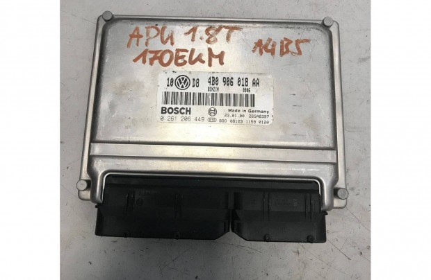 AUDI A4 B5 1,8T APU motorvezrl 4B0 906 018 AA