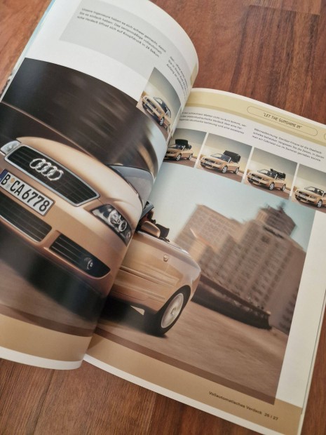 AUDI A4 B6 Cabriolet Prospektus 2003