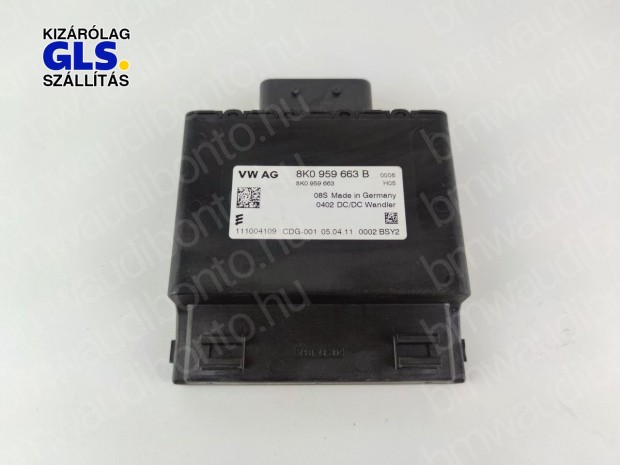 AUDI A4 B8 (8K2) Akkumulátor vezérlőpanel (8K0959663B, 8K0959663F)