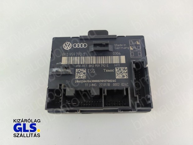 AUDI A4 B8 (8K2) Bal els ajt vezrlegysg/modul (8K0959792J)