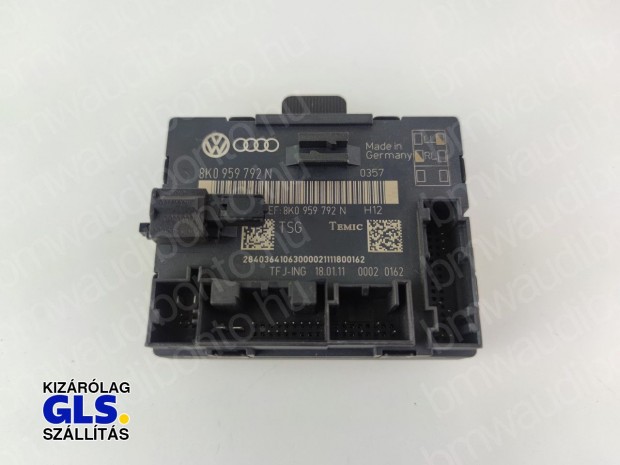 AUDI A4 B8 (8K2) Bal els ajt vezrlegysg/modul (8K0959792N)
