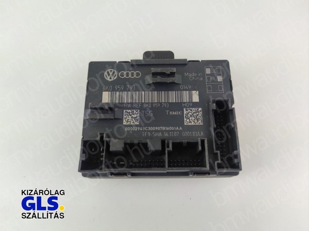 AUDI A4 B8 (8K2) Bal első ajtó vezérlőegység/modul (8K0959793)