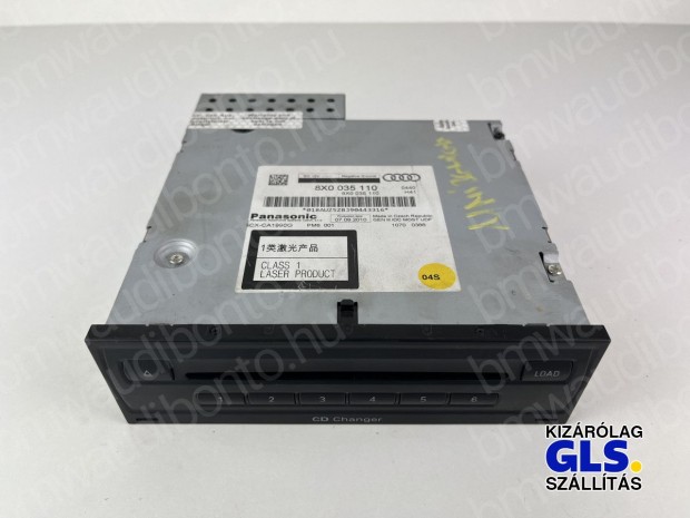 AUDI A4 B8 (8K2) CD/DVD tár (8X0035110)