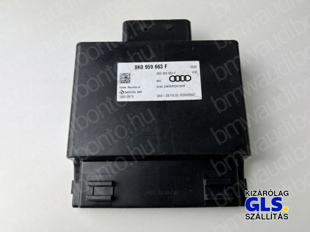 AUDI A4 B8 (8K2) Feszltsg szablyz vezrlegysg/modul (8K0959663F)