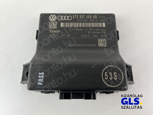 AUDI A4 B8 (8K2) Gateway elektronika (8T0907468AB)