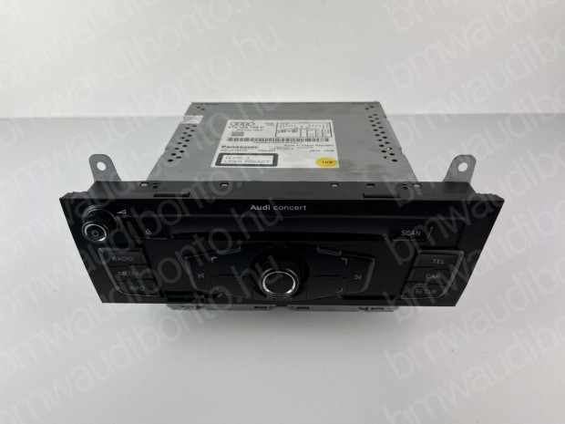 AUDI A4 B8 (8K2) HiFi Audio hangvezérlő egység (Rádió / CD)