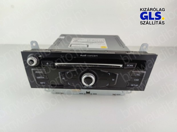 AUDI A4 B8 (8K2) HiFi Audio hangvezérlő egység (Rádió / CD)