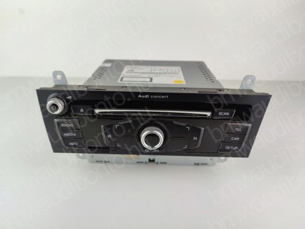 AUDI A4 B8 (8K2) HiFi Audio hangvezérlő egység (Rádió / CD)