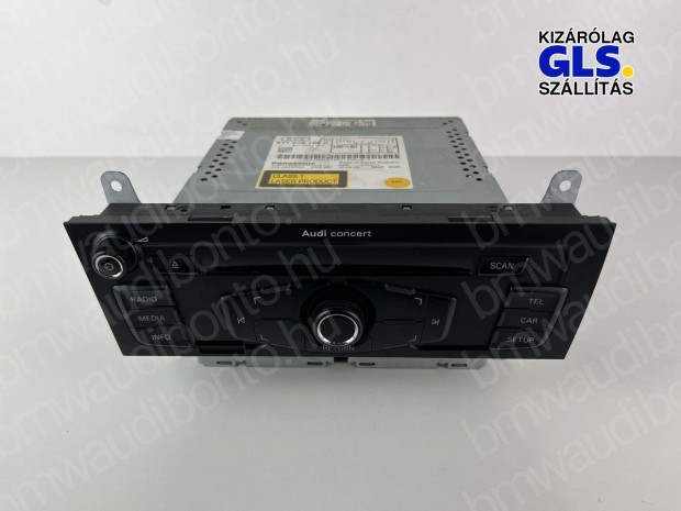 AUDI A4 B8 (8K2) HiFi Audio hangvezérlő egység (Rádió / CD)
