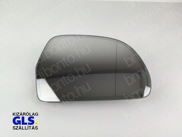 AUDI A4 B8 (8K2) Jobb első visszapillantó tükör üveg (8T0857536H)
