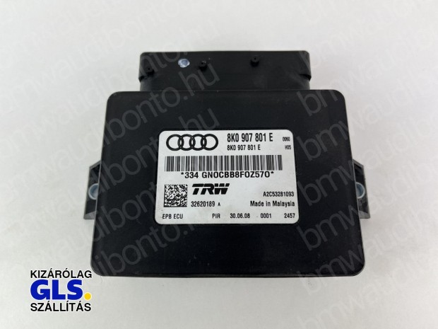 AUDI A4 B8 (8K2) Kézifék vezérlő modul (8K0907801E, 8K0907801H)