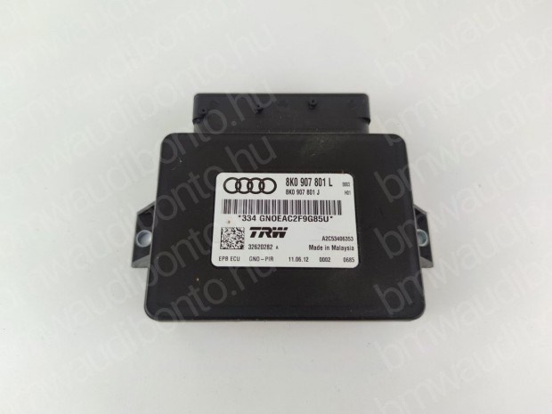 AUDI A4 B8 (8K2) Kézifék vezérlő modul (8K0907801L, 8K0907801K)