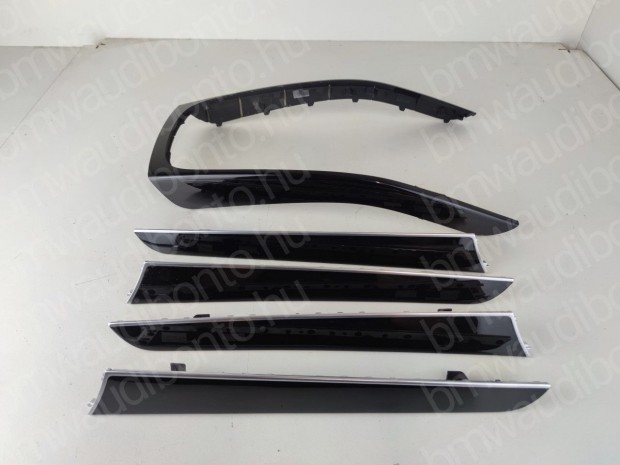 AUDI A4 B8 (8K2) Utastér dekor burkolat szett (8K0867409J, 8K0867420J)