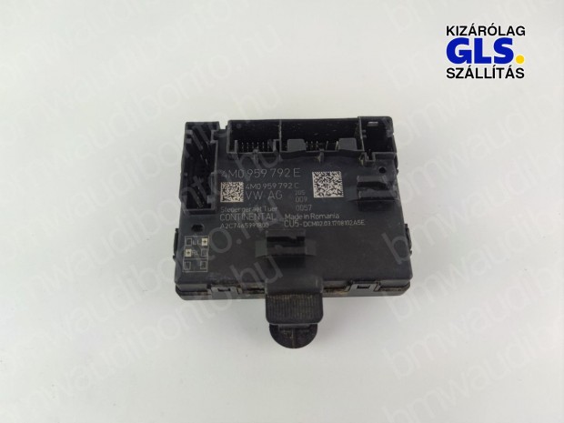 AUDI A4 B9 (8W2, 8WC) Jobb első ajtó vezérlőegység/modul (4M0959792E)