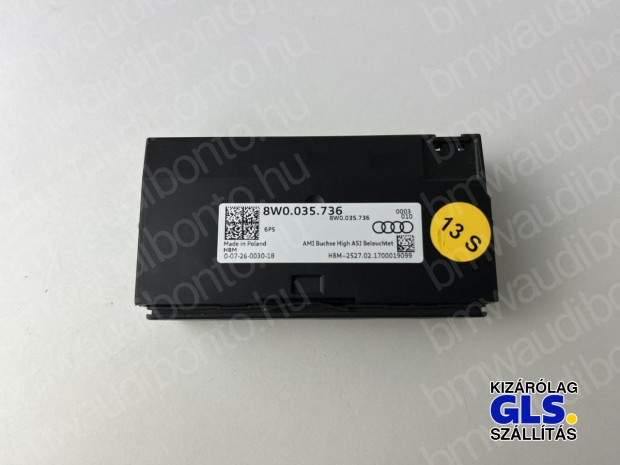 AUDI A4 B9 (8W2, 8WC) Navigci vezrlegysg/modul (8W0035736)