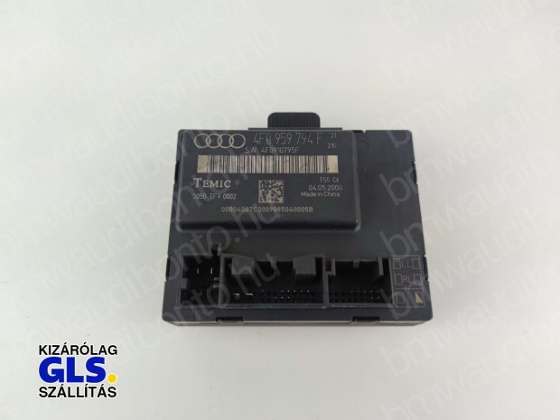 AUDI A6 C6 (4F2) Bal első ajtó vezérlőegység/modul (4F0959794S)